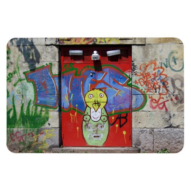 Ímã Porta Vermelha (Horizontal)