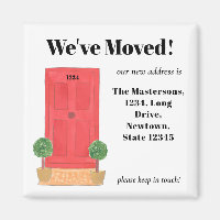 Porta Vermelha, movemos o ímã