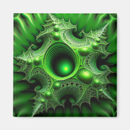 Imã Portal de Mandelbrot Verde