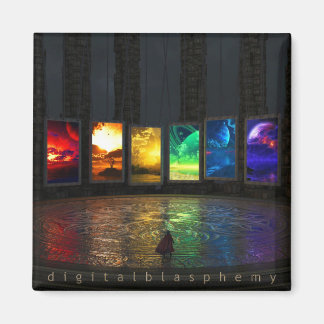 Imã Portals Square Magnet