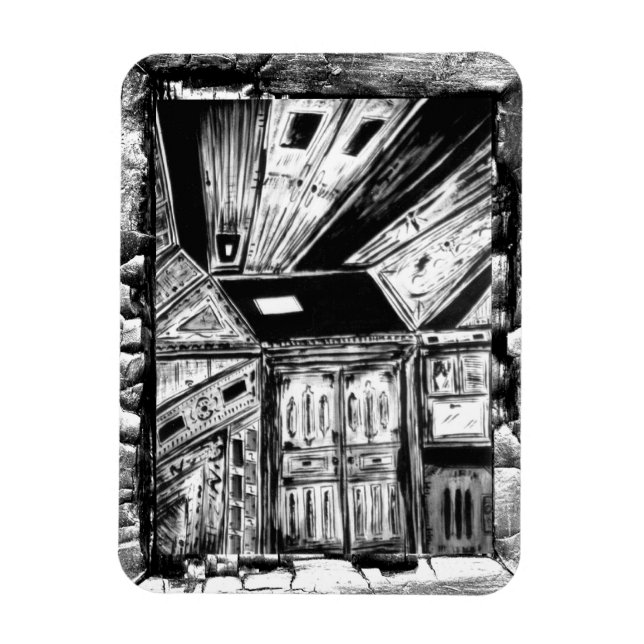 Ímã Portas abertas (Vertical)