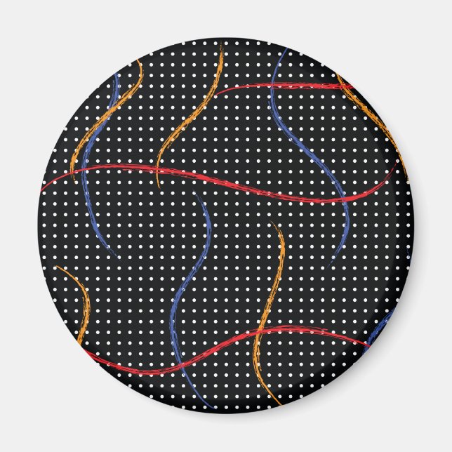 Imã Portas e Splatter de Pintura Retroativa (Frente)