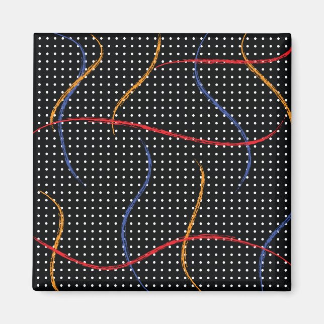 Imã Portas e Splatter de Pintura Retroativa (Frente)