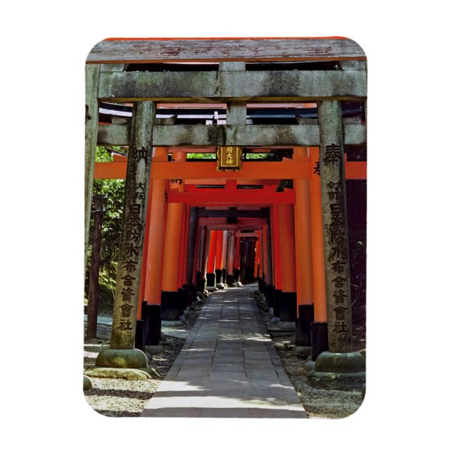 Ímã Portas Torii - Quioto, Japão, Ásia (Vertical)