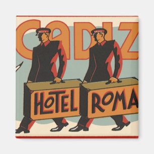 Imã Porteiros de Viagens Antigos Hotel Roma, Cádiz, Es