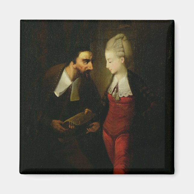 Imã Portia e Shylock de "O Merchante de Veneza" A (Frente)