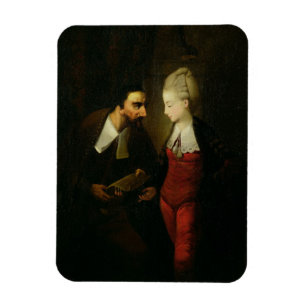 Ímã Portia e Shylock "do comerciante de Veneza" A