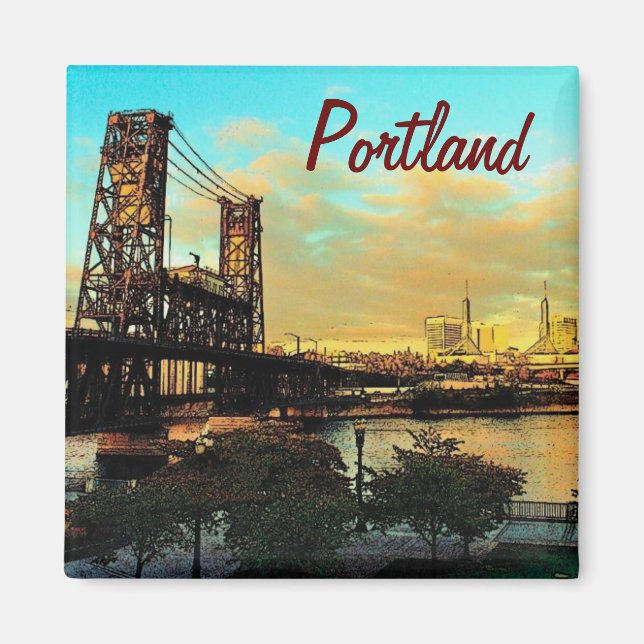 Imã Portland Magnet (Frente)