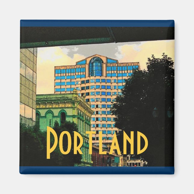 Imã Portland Magnet (Amarelo) (Frente)