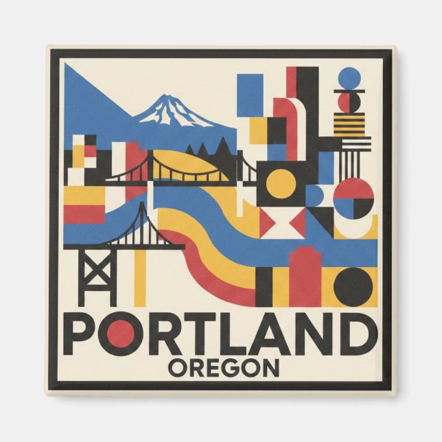 Imã Portland Oregon (Frente)
