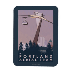 Ímã Portland, OregonAerial Tram Scene