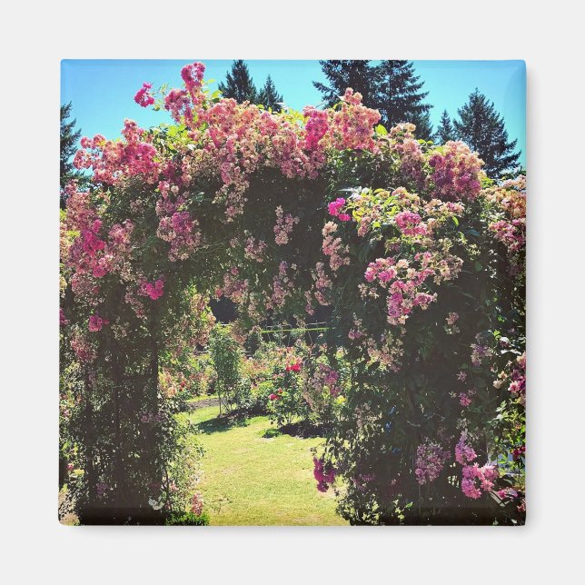 Imã Portland Rosa Garden, OR (Frente)