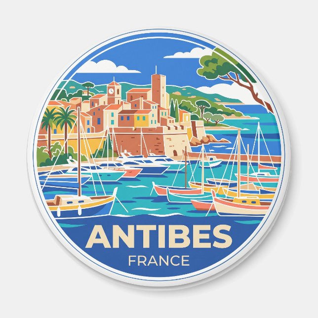Imã Porto de Antibes França (Frente)