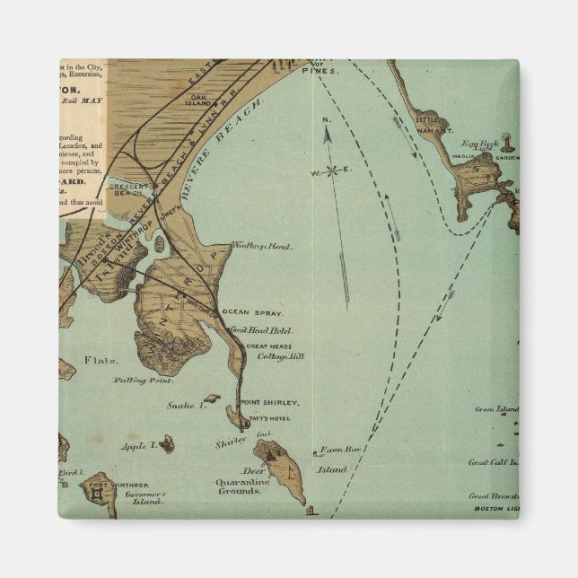 Imã Porto de Boston (Frente)