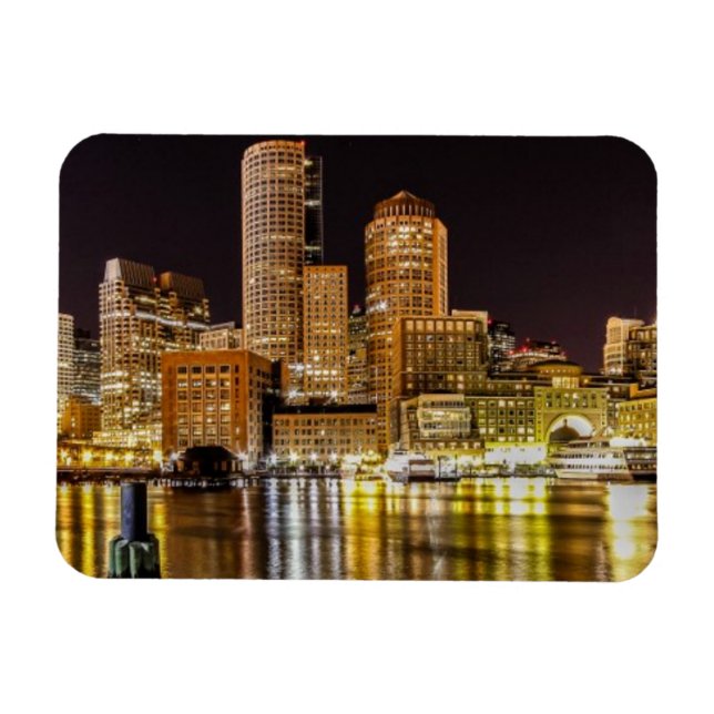 Ímã Porto de Boston (Horizontal)