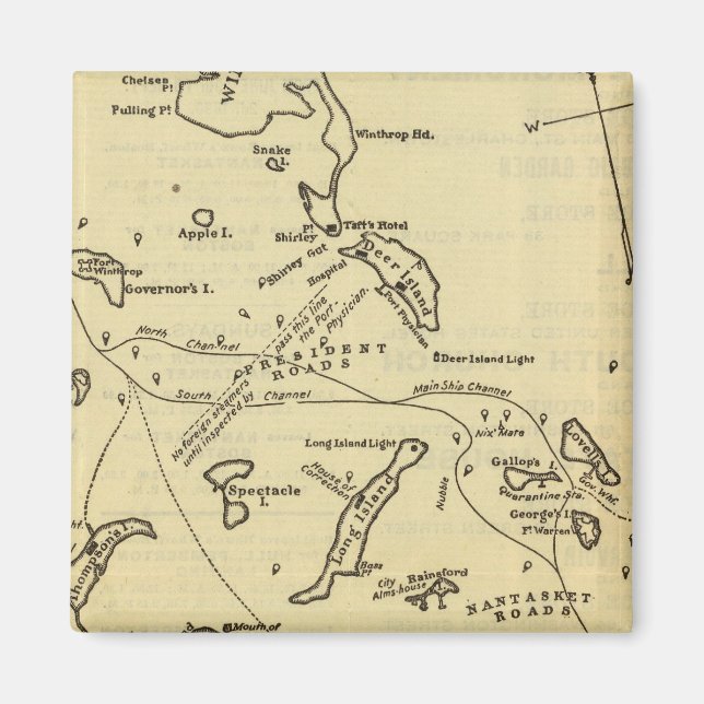 Imã Porto de Boston 2 (Frente)