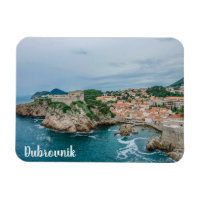 Porto de Dubrovnik e centro urbano