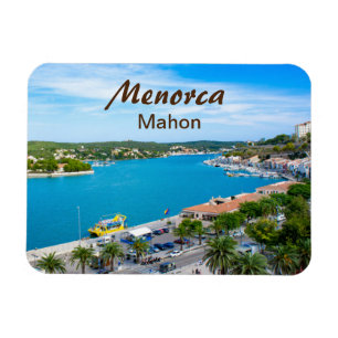 Ímã Porto de Menorca da lembrança de Mahon