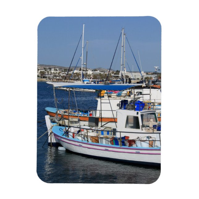 Ímã Porto de Paphos (Vertical)