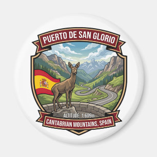 Imã Porto de San Glorio Espanha Estrada de Montanha