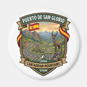 Imã Porto de San Glorio Espanha Passo de montanha