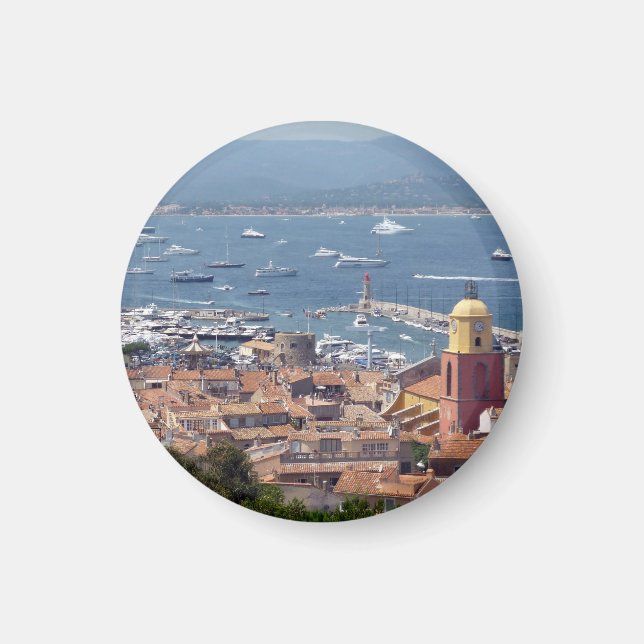 Imã porto de Tropez, rua (Frente)