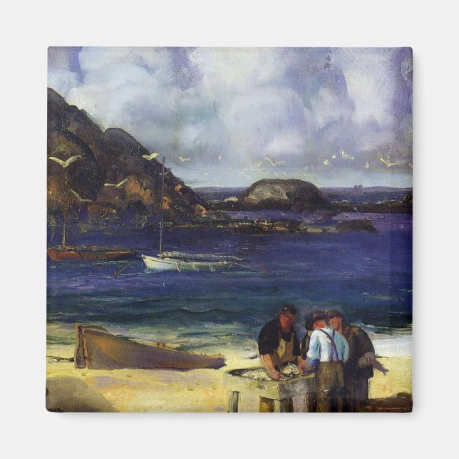 Imã Porto em Monhegan - George Bellows - 1913 (Frente)