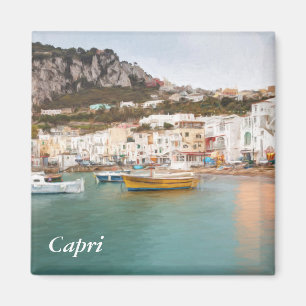 Imã Porto grandioso, Capri, Campania, Italia