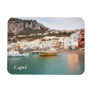 Ímã Porto grandioso, Capri, Campania, Italia