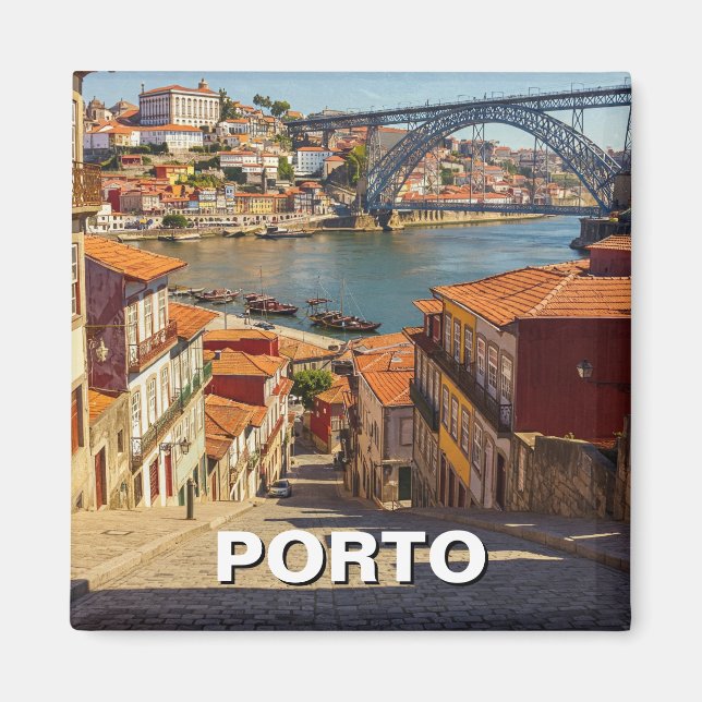 Imã Porto Portugal Viagem (Frente)