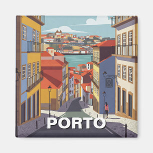 Imã Porto Portugal Viagem Abstrato