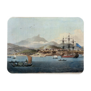 Ímã Porto Praya na ilha de St. Jago, chapeia 4 para