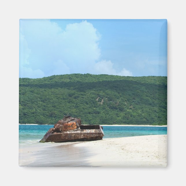 Imã Porto Rico Beach Tank (Frente)