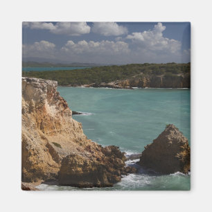 Imã Porto Rico, Costa Oeste, Cabo Rojo, linha costeira