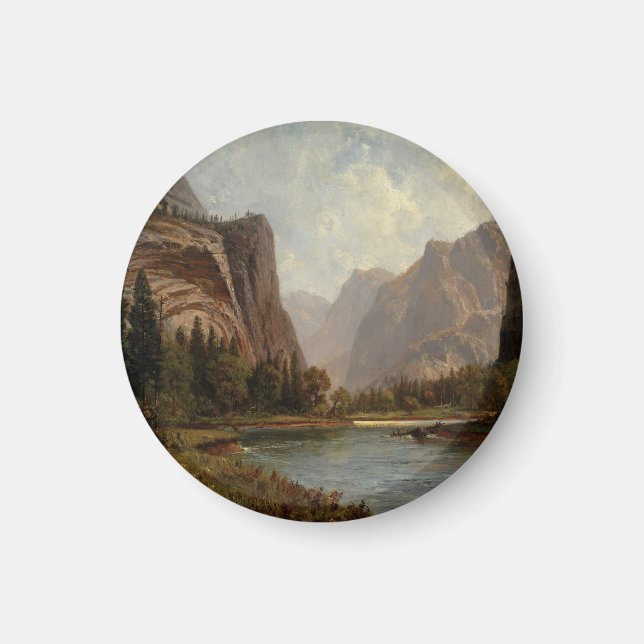 Imã Portões do Yosemite – Albert Bierstadt (Frente)