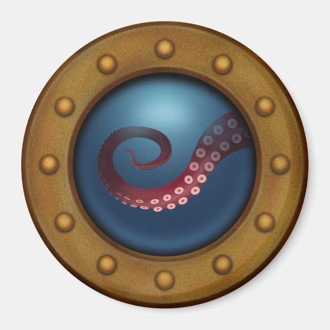 Imã Portol antigo com vista à criação de profundidade (Frente)