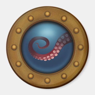 Imã Portole Antica com Vista à Criação do Mar Profu