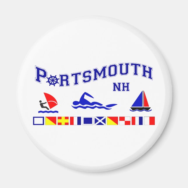 Imã Portsmouth, NH (Frente)