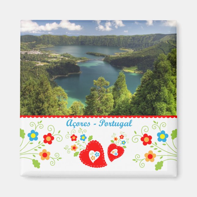 Imã Portugal em fotos - lagoa dos Açores (Frente)