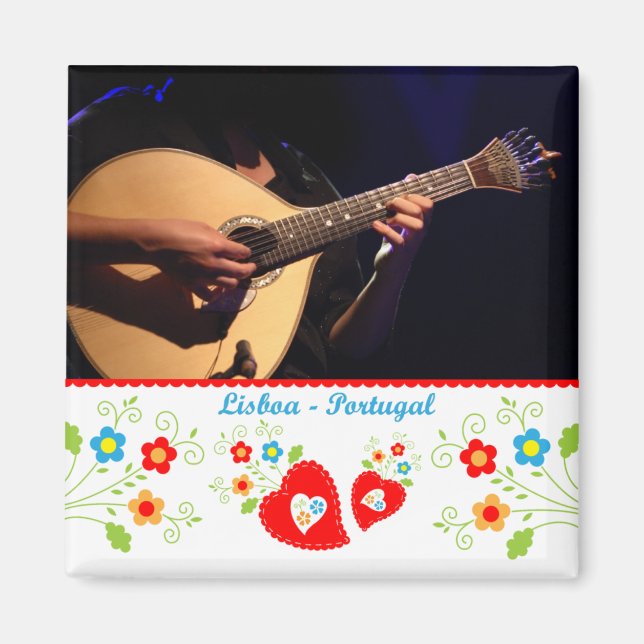 Imã Portugal em fotos - O violão do fado português (Frente)