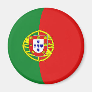 Imã Portugal Fisheye Flag Magnet