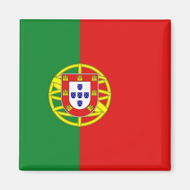 Imã Portugal Flag Magnet (Frente)