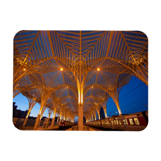 Ímã Portugal, Lisboa. Vista Da Estação Moderna (Horizontal)