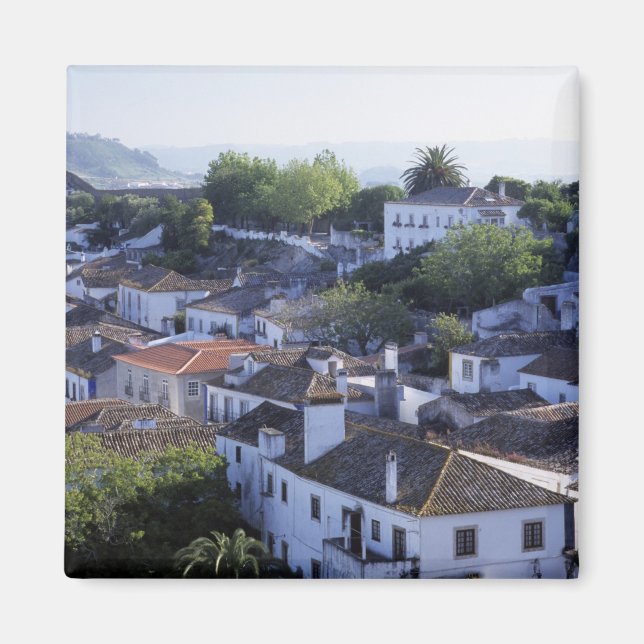 Imã Portugal, Obidos. Vista elevada de branqueamento (Frente)