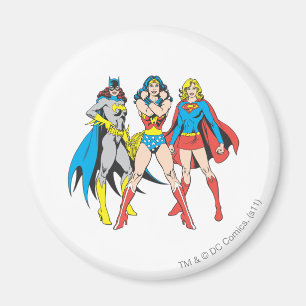 Imã Pose de Superheroínas