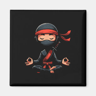 Imã Pose de Yoga Ninja de Meditação Animal Relaxante