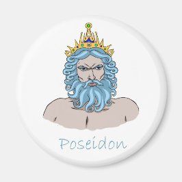 Imã Poseidon - Deus grego do ímã do mar