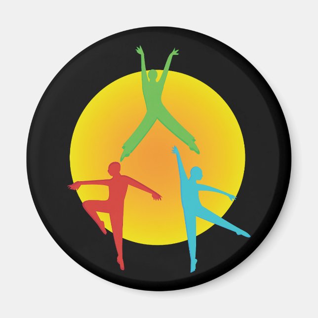 Imã Poses de Dança (Frente)