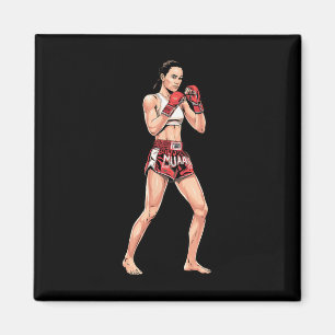 Imã Posição de Muay Thai Esportes Comt Para um Fã de K