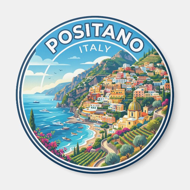Imã Positano Itália (Frente)